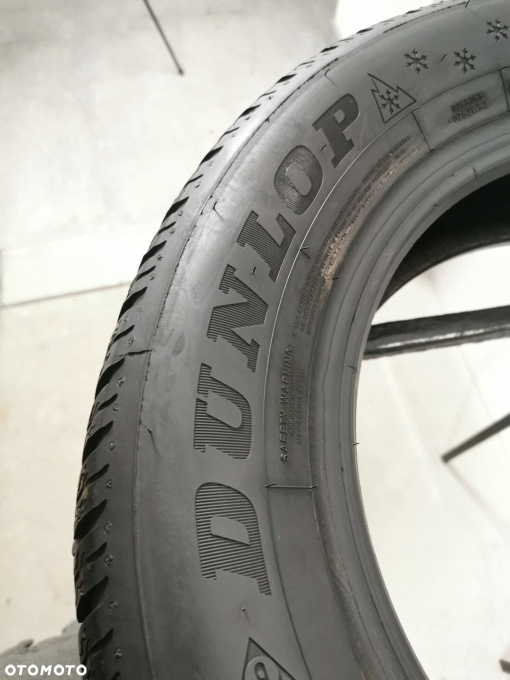 1x dunlop winter response-2 185/65r14 opona zimowa 2015 7,5mm 4967 - 3