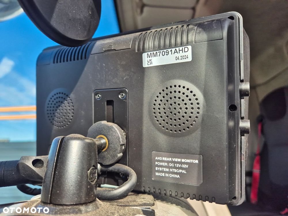 KAMERA KAMERY PRZEDNIA BOCZNA MONITOR MM7091AHD KOMPLET TIR DAF MAN - 8
