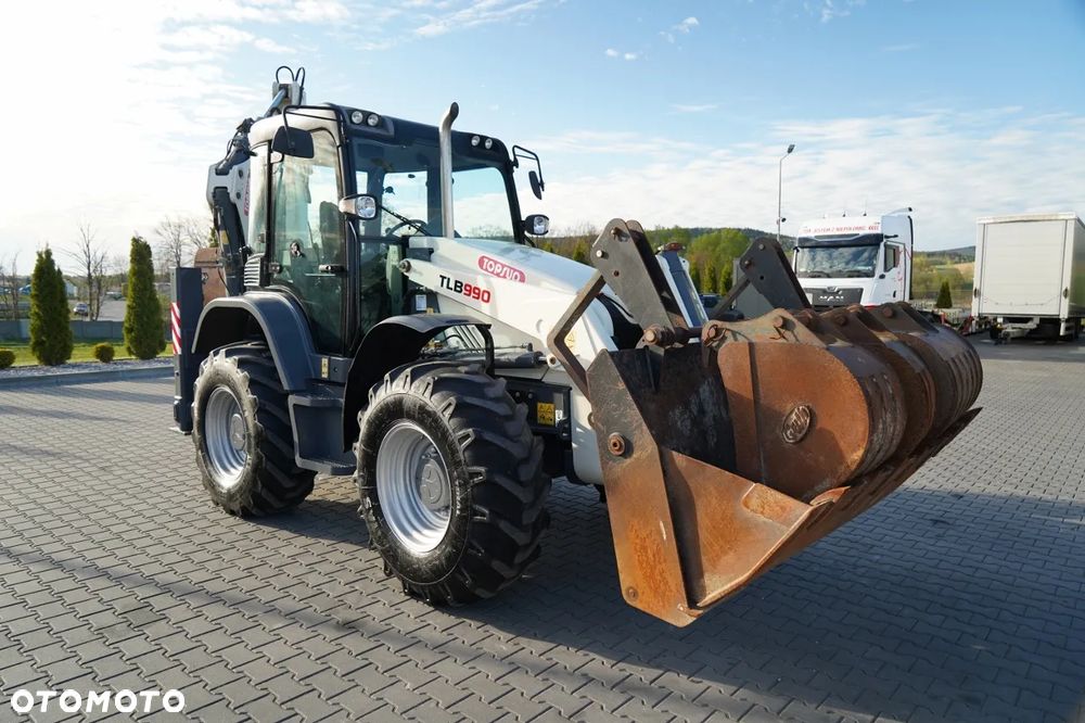 Terex TLB 990 / KOPARKO-ŁADOWARKA / KOMPLET ŁYŻEK / 3 300 MTH / - 15
