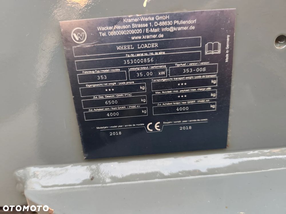 Kramer 5075/2018rok/3000Mth/Oryginał/Łyżka+Paleciak/ - 24