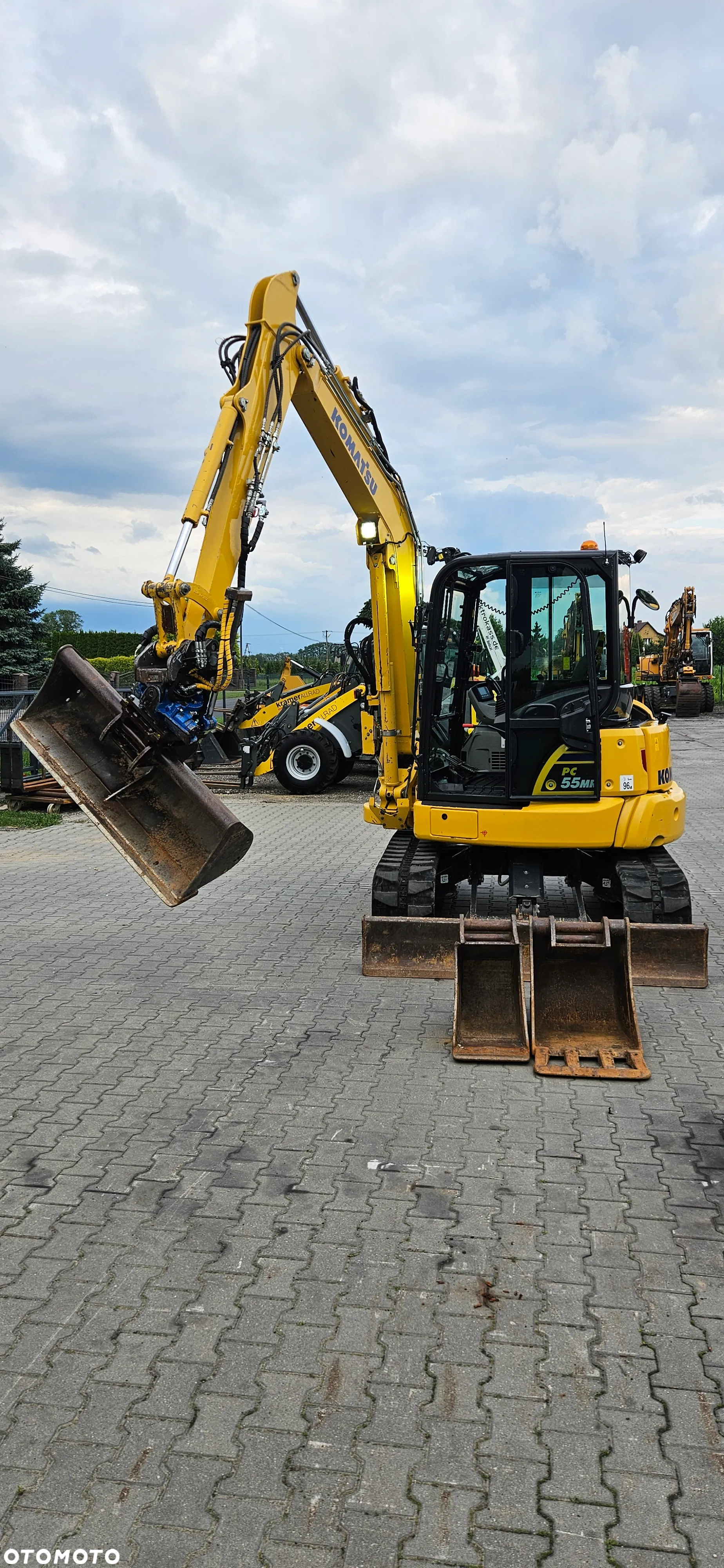 Komatsu PC55MR-5EO Rototilt! 2800Mtg! 3 łyżki! Sprowadzona! - 27