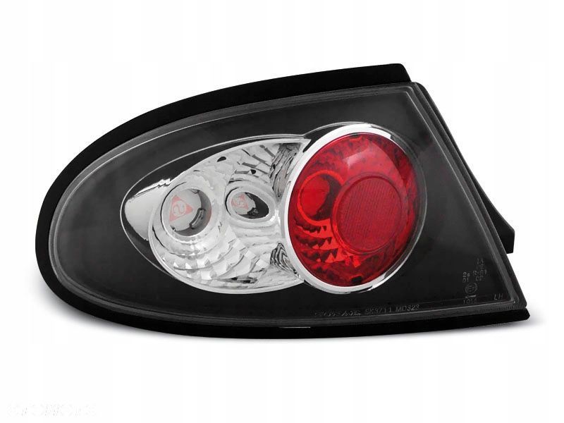 LAMPY TYLNE MAZDA 323F BA 94-98 BLACK TUNING - 1
