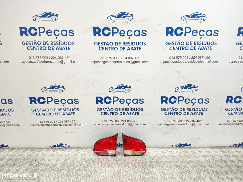 Farolins de mala direito esquerdo originais VW Volkswagen Golf 6 VI 5K Carro de 2008 a 2013 - 10