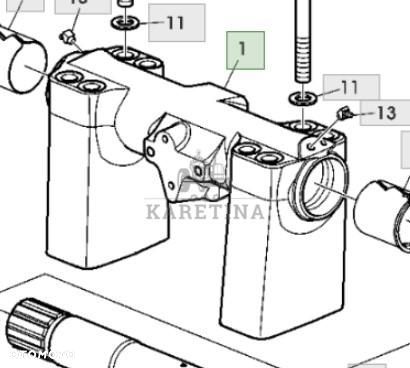 John Deere 6430 Premium Ramię Podnoszące L169399 - 1