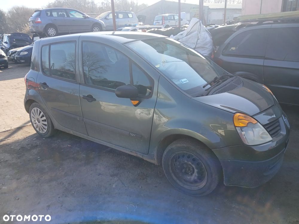 renault modus tec67 maska zderzak lampa grill błotnik drzwi zbiornik paliwa szyba lusterko - 1