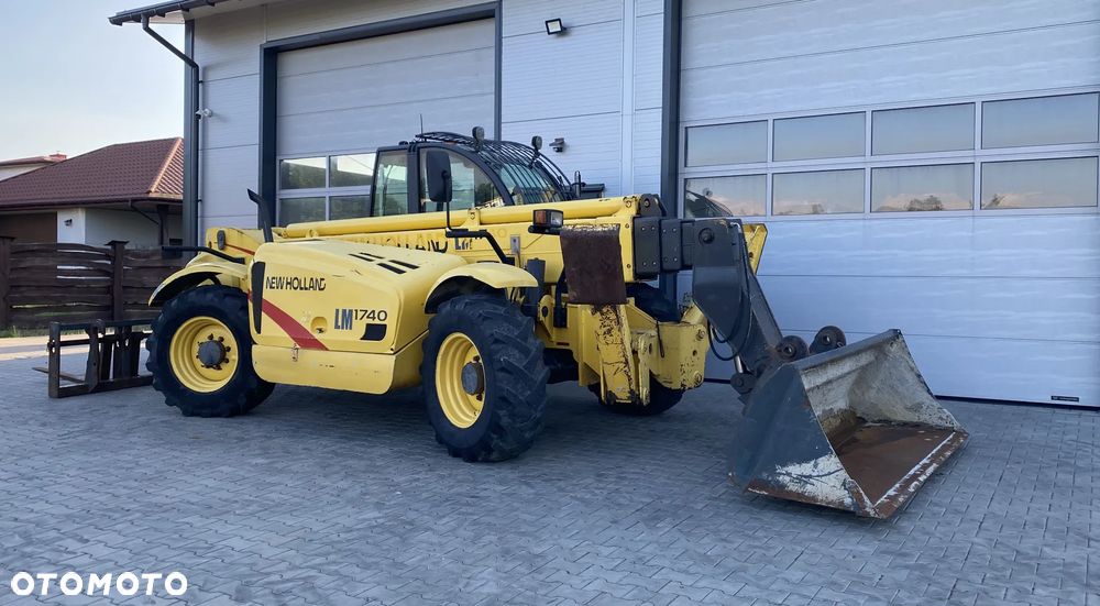 New Holland LM1740 Ładowarka teleskopowa 17m 4T Hydraul poziomowanie SWAY - 6
