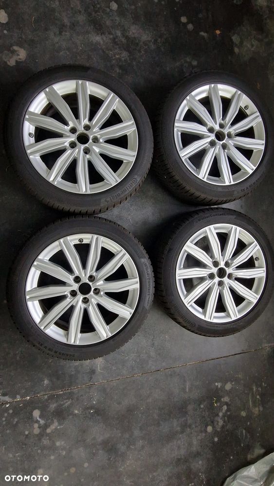 Praktycznie NOWE Koła Zimowe 245/45/19 Skoda, VW, Audi, Seat, Mercedes, - 3