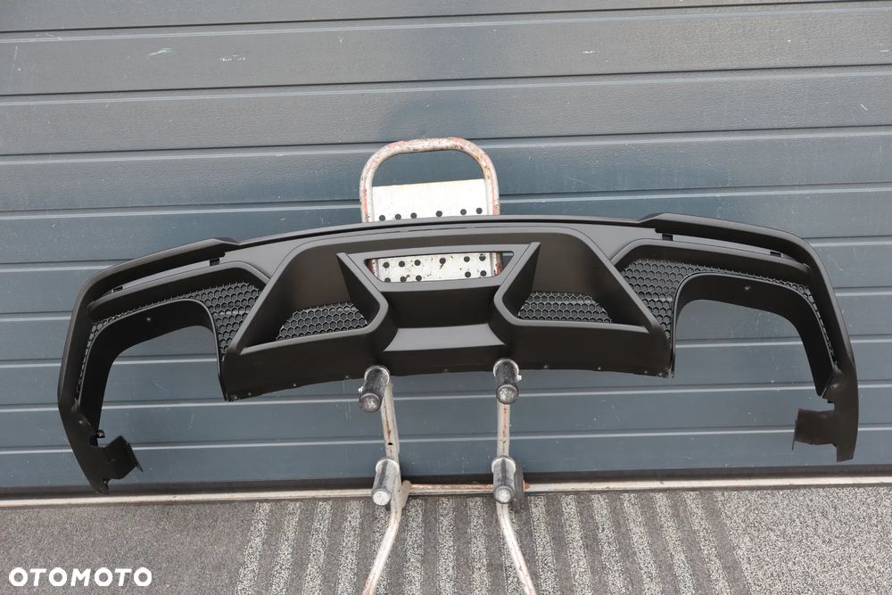 DOKŁADKA DYFUZOR SPOILER SPOJLER ZDERZAKA TYŁ FORD MUSTANG VI 6 S550 SHELBY LIFT KR3V-17F954-AD 2018 - 1