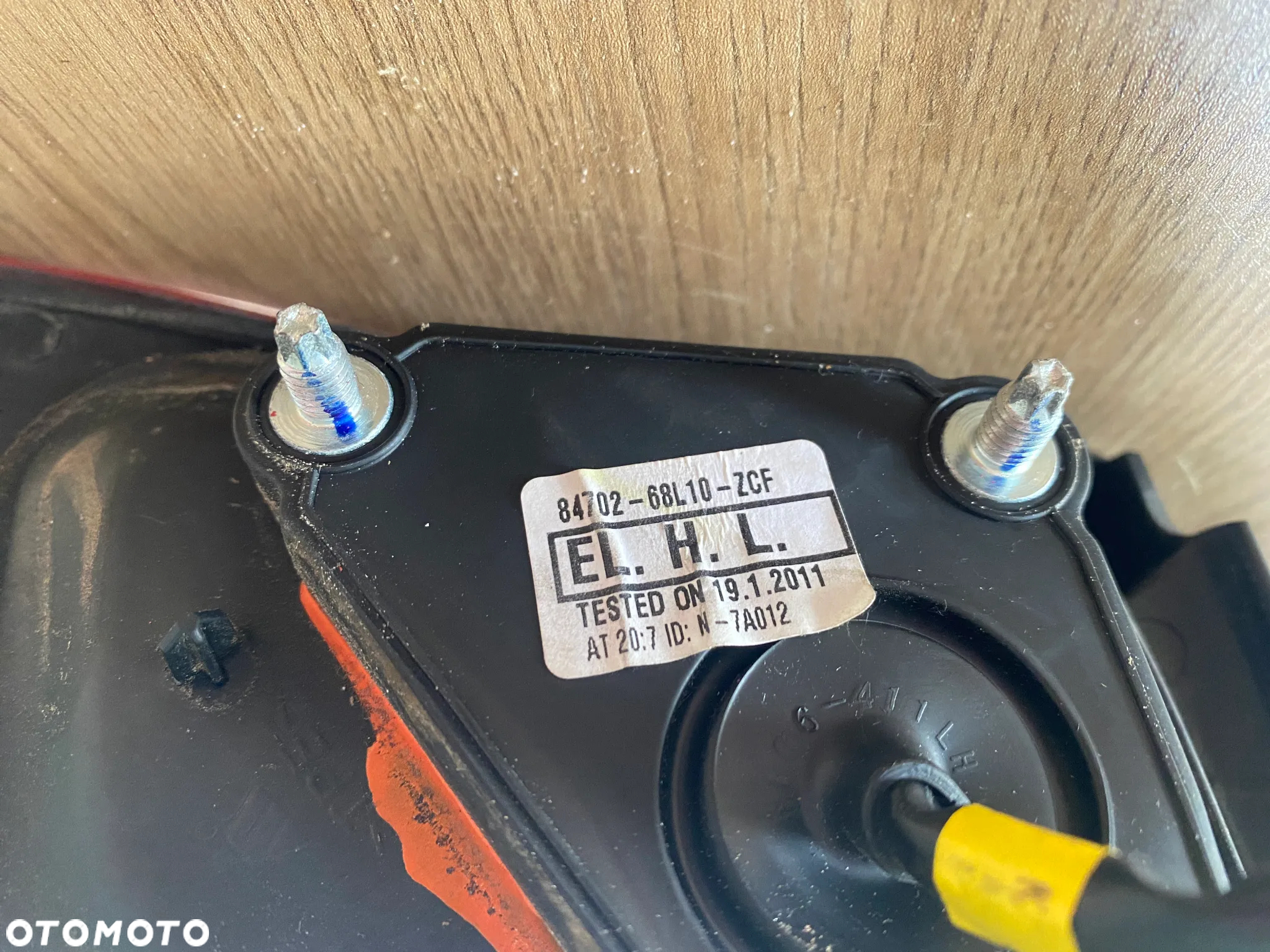 LUSTERKO LEWE 5PIN SUZUKI SWIFT MK7 ZCF 8470268L10 - 4