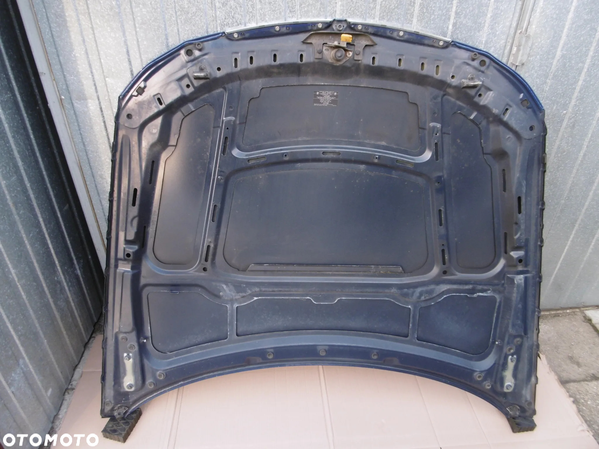 Maska pokrywa silnika BMW e90 e91 przedlift A51 A51/5 montegoblau 2005-2008 - 13