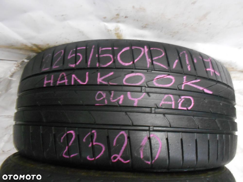 OPONY 225/50R17 HANKOOK VENTUS S1 EVO2 AO DOT 2320 7.7MM - 2