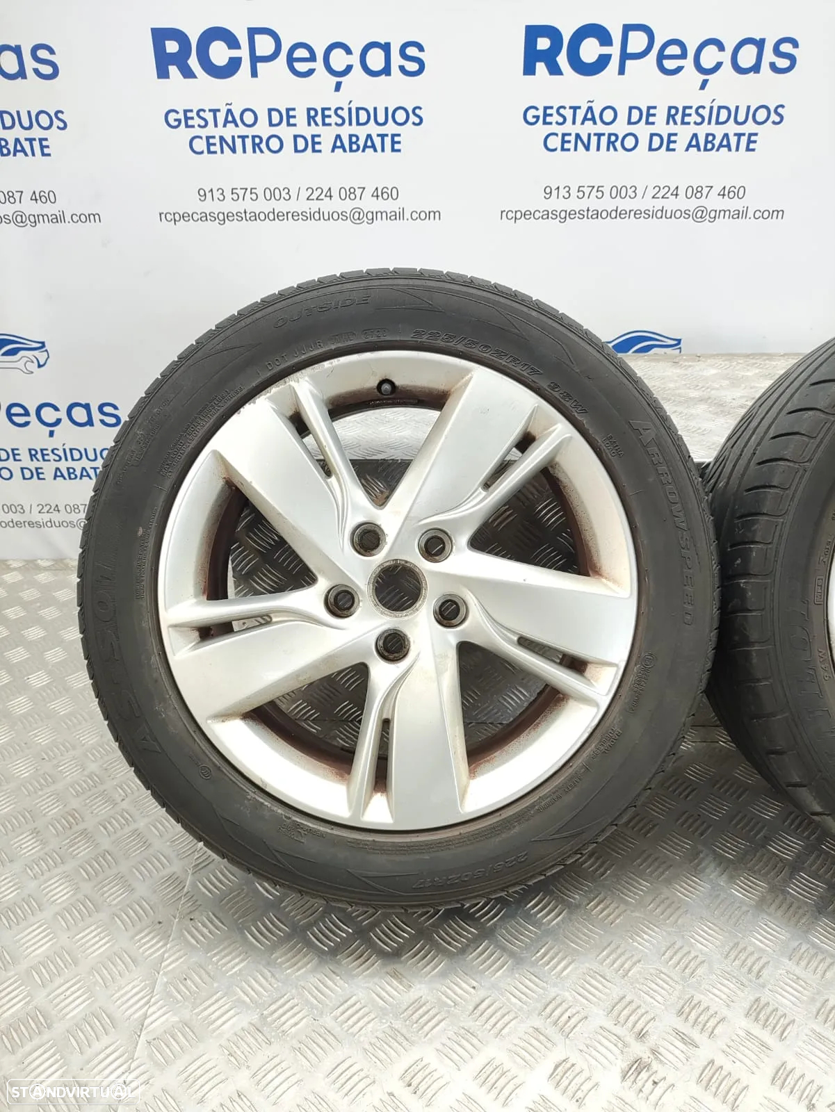 Conjunto Jantes Opel Astra J 7J ET44 5x115 - 7