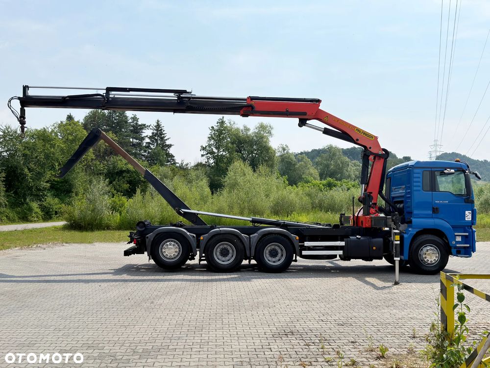 MAN TGS 35.440 * HAKOWIEC 5,95 m * PALFINGER PK 26002-EH B * 8x4 / STAN BDB - 5