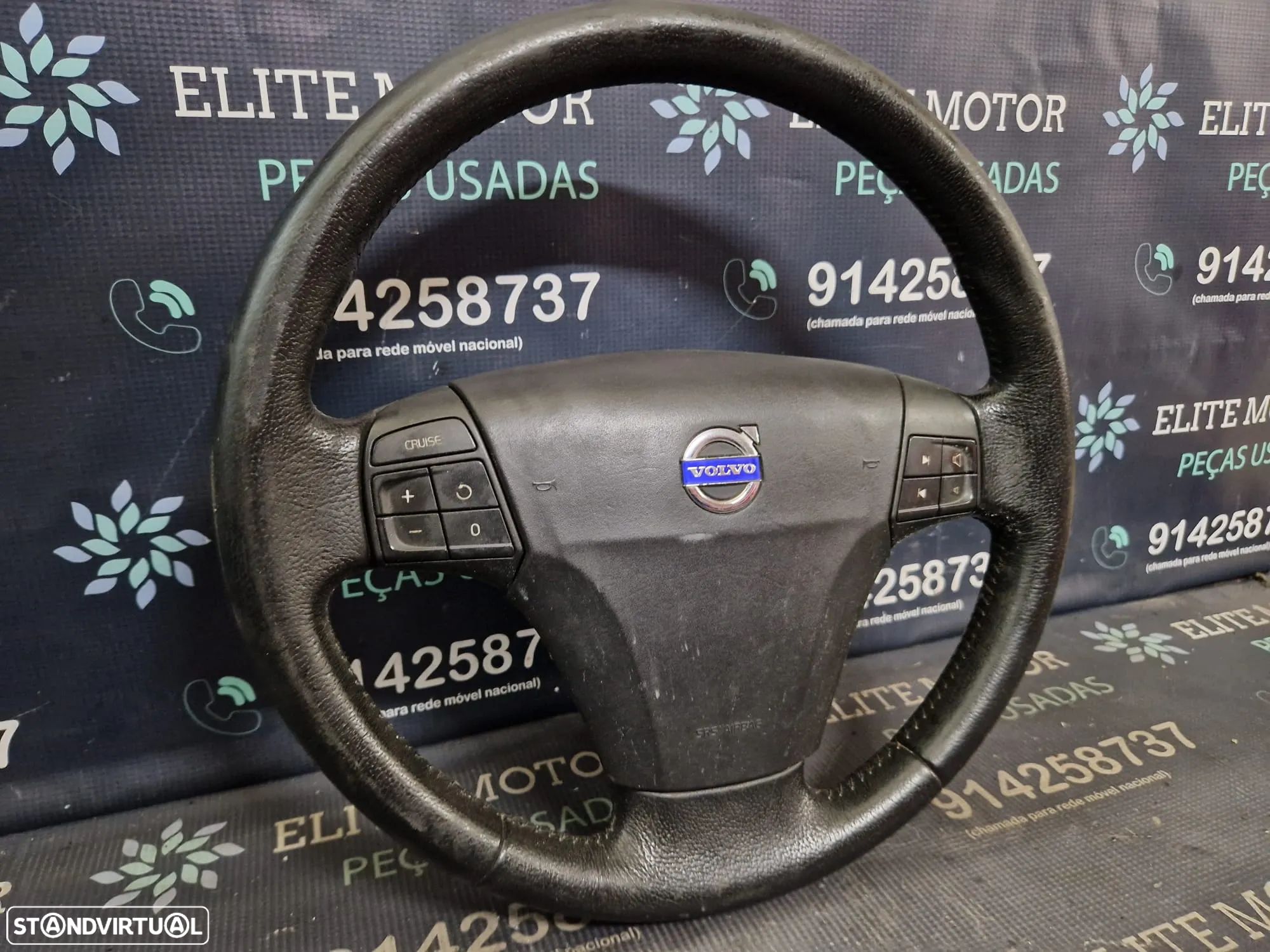 Volante usado pele com airbag VOLVO C70 C30 S40 V50 - 1