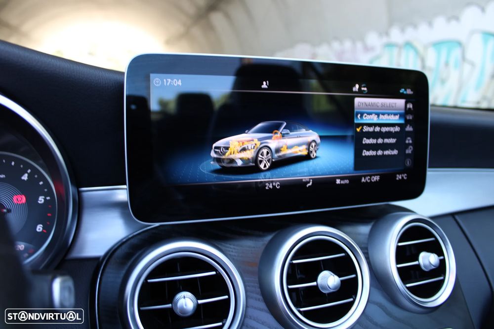 Mercedes-Benz C 220 d Cabrio AMG Line Aut. - 28