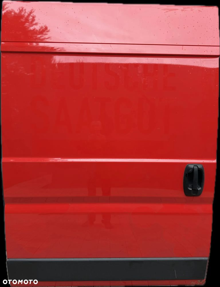 DUCATO JUMPER BOXER MOVANO 2006-2026r H2 DRZWI BOCZNE PRZESOWNE CZERWONE