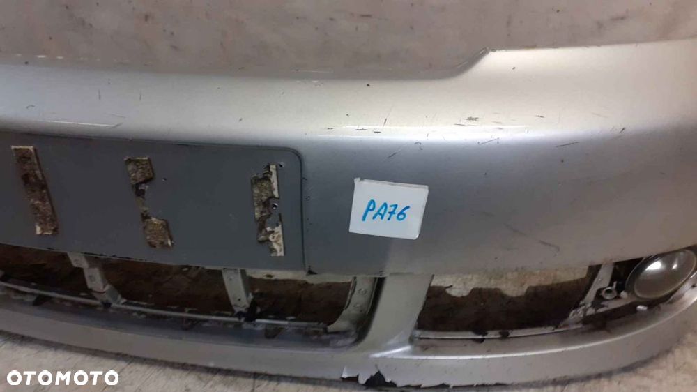 # ZDERZAK PRZÓD PRZEDNI AUDI A4 B6 S LINE S4 B6 LY7W SREBRNY HALOGENY - 2