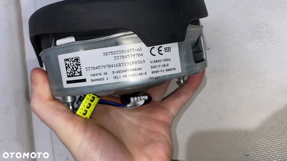 BMW F36 F20 F30 PODUSZKA KIEROWCY AIRBAG M-PAKIET 30758339N77 NOWA - 3