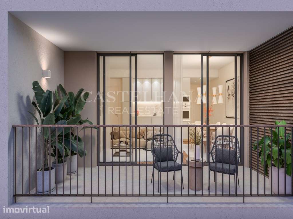Apartamento T2 duplex, com jardim em novo empreendimento em Carnaxide - Grande imagem: 5/96