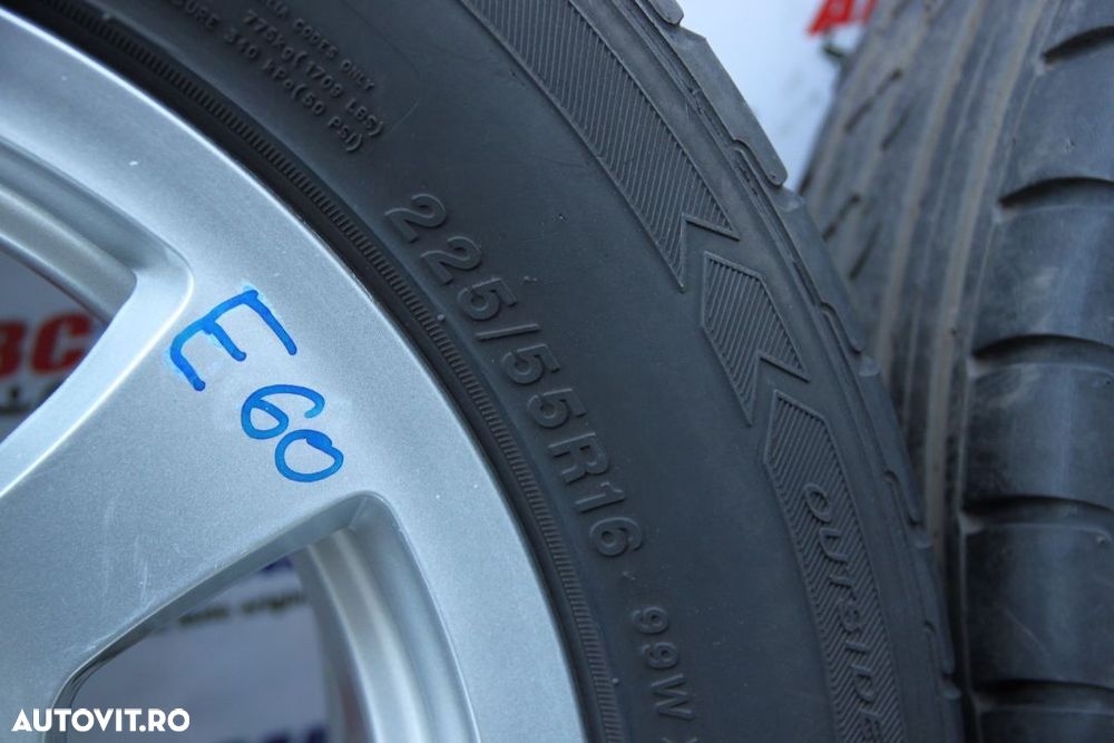 Set Jante Aliaj Aluminiu Roti BMW SERIA 5 E60/ E61 225/55 R16 COD : 6762000 - 7
