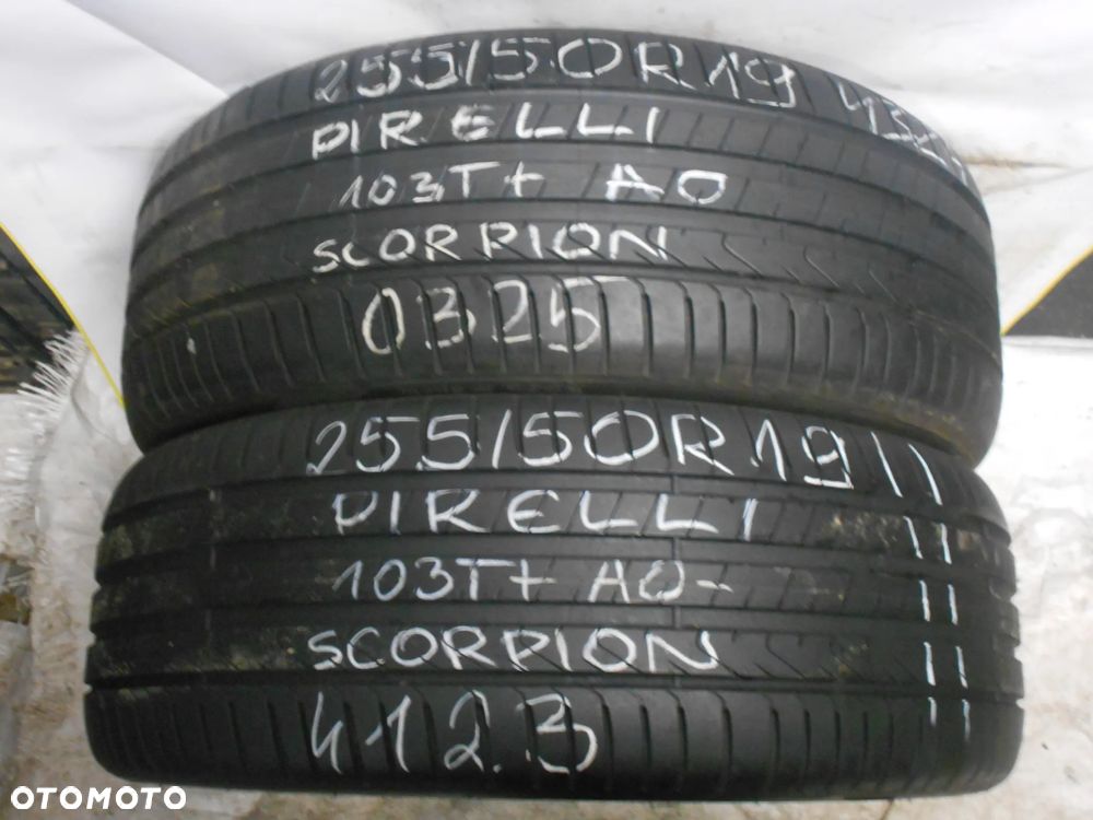 OPONY  255/50R19 PIRELLI SCORPION AO + DOT 0325 /  4123 6.8MM - 1