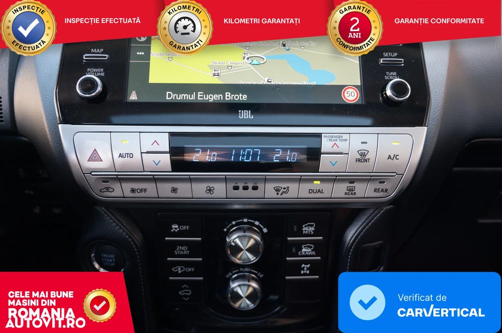 Toyota Land Cruiser 2.8l D-4D 204 CP A/T 7 locuri Luxury AVS Brown - 15