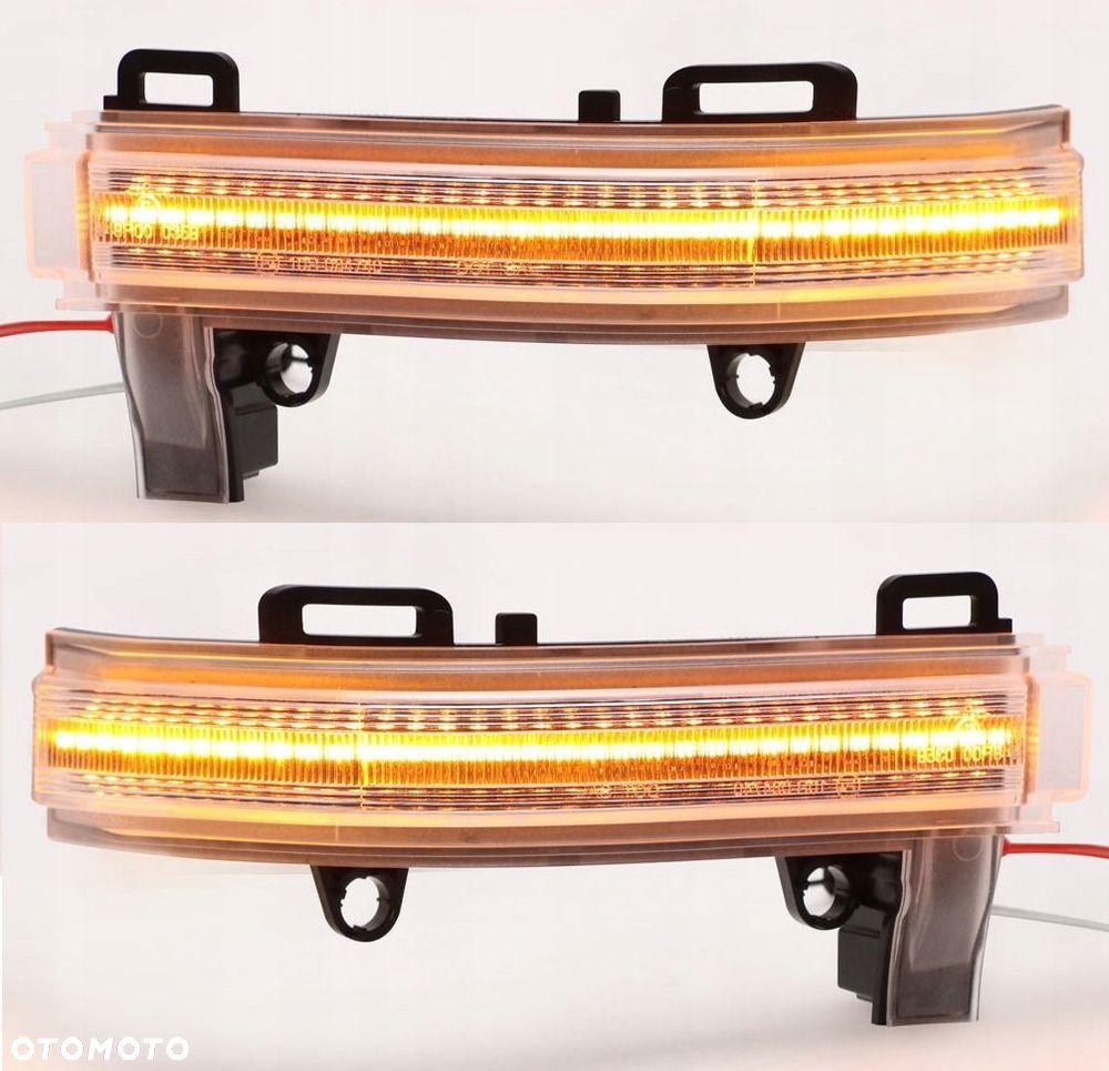 Kierunkowskaz Migacz Lusterko Led Tuning Biały VW Crafter II 2 Man TGE 7c - 6