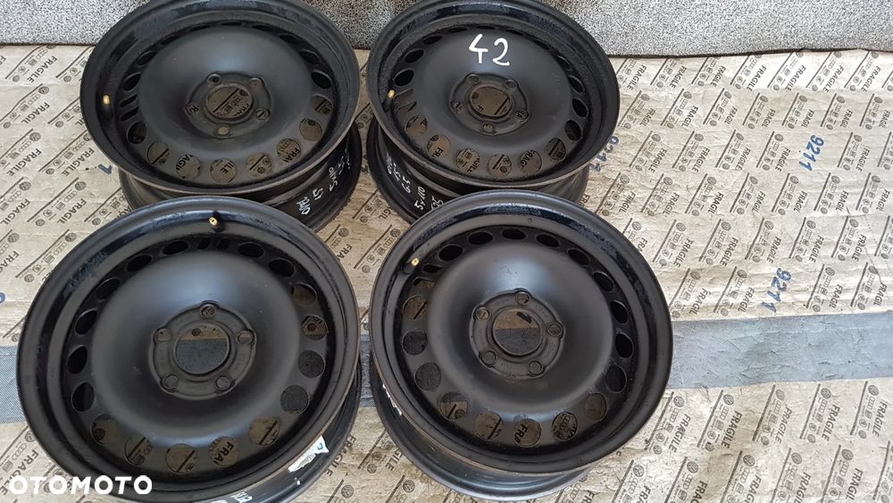 FELGI STALOWE OPEL  5x110 6,5JX15 ET35  ASTRA H MERIWA B ZAFIRA B VECTRA C - 1