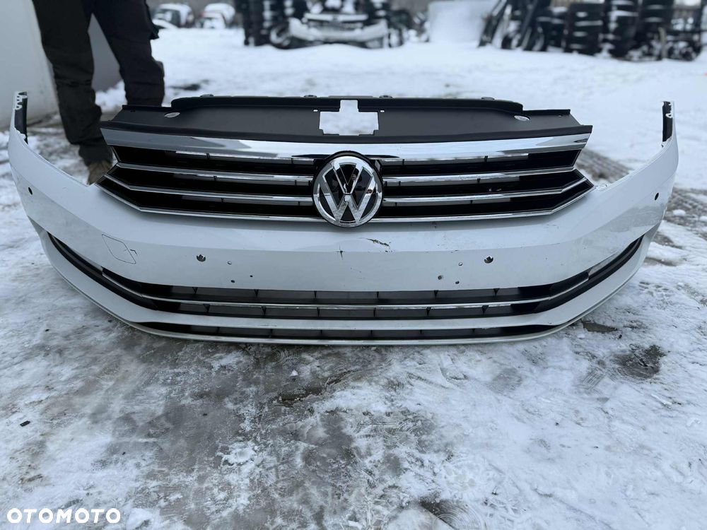 Vw Passat B8 Zderzak Przód Przedni Halogeny PDC L0K1 15-19 - 11