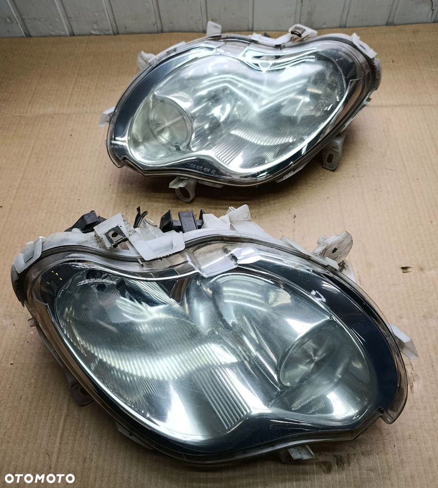 Smart Fortwo I lampa przednia przód komplet lift EU stan bdb bez uszkodzeń oryginał - 1