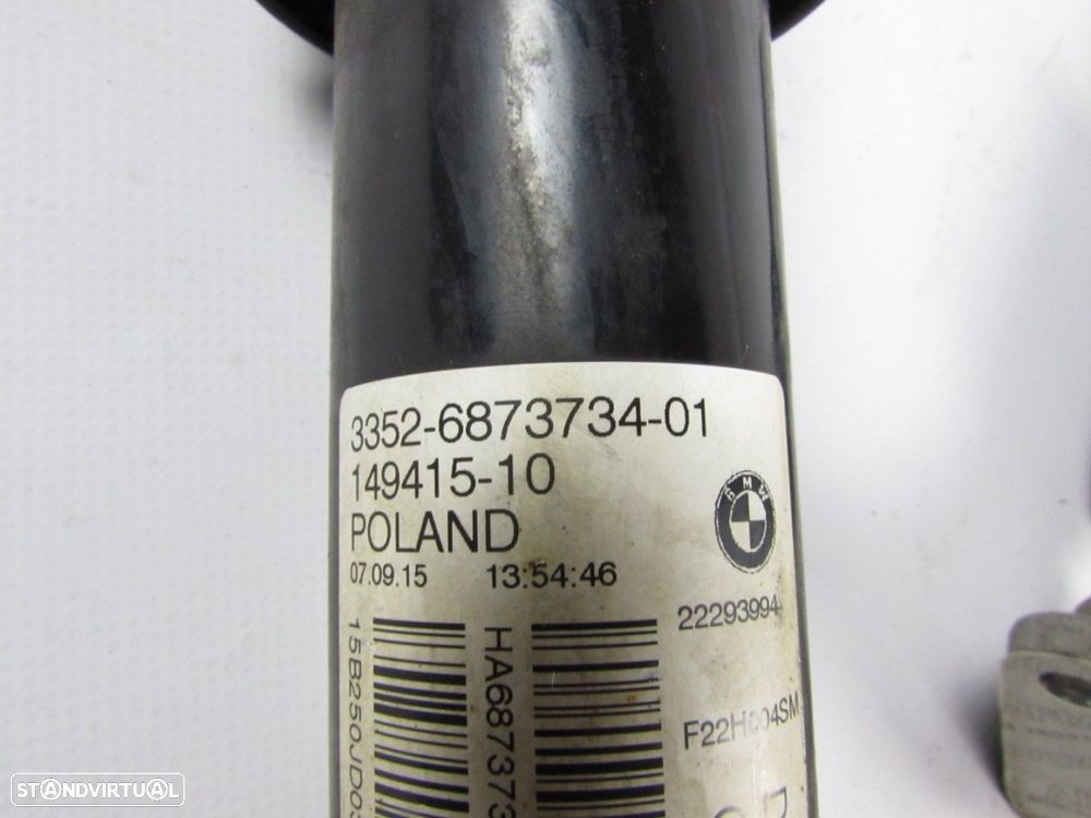 Conjunto Amortecedores / Suspensão Desportiva Pack M Trás Usado / Original BMW 1... - 2