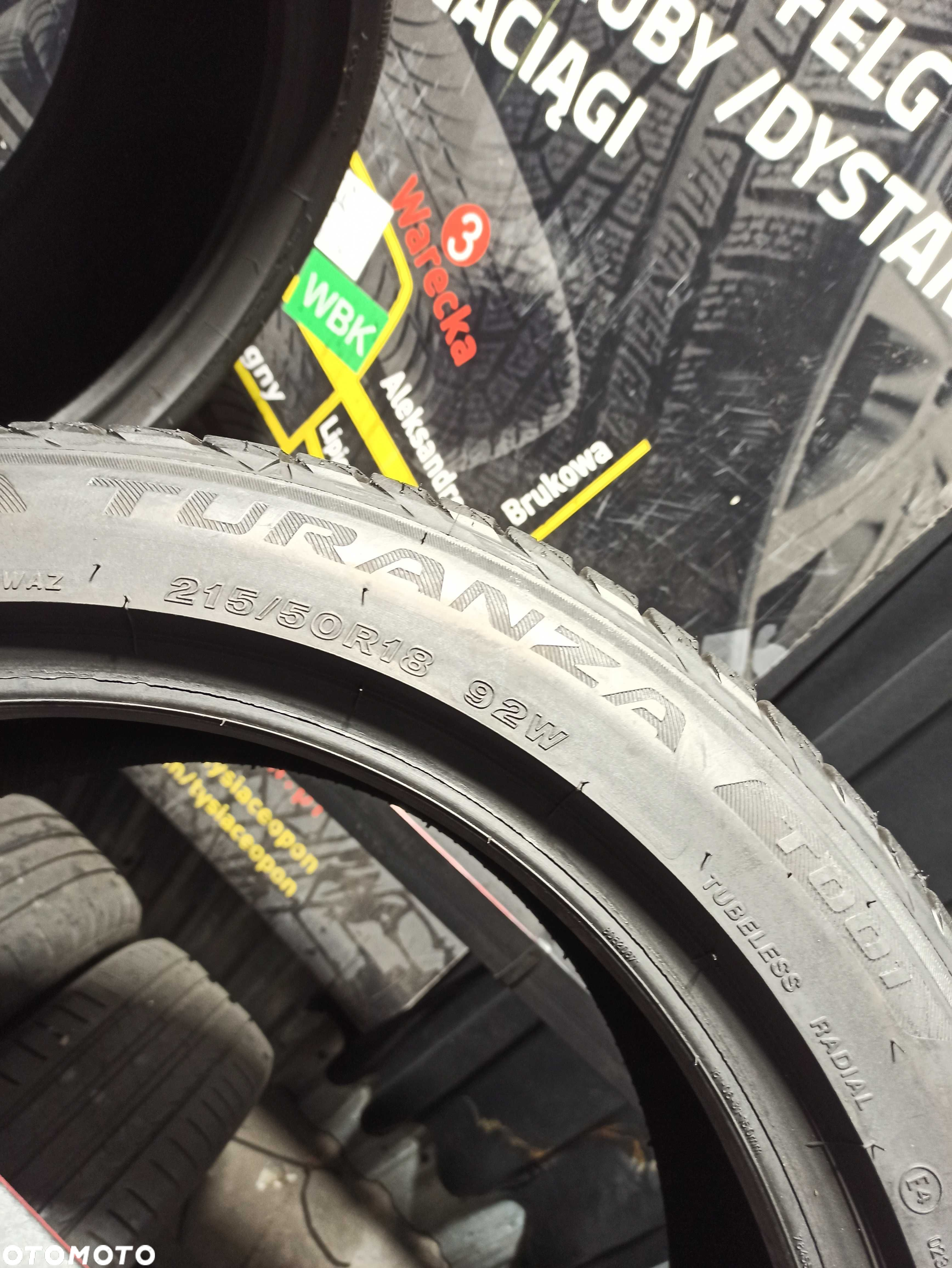 Opony Letnie 215/50/18 BRIDGESTONE TURANZA #1532 - 3