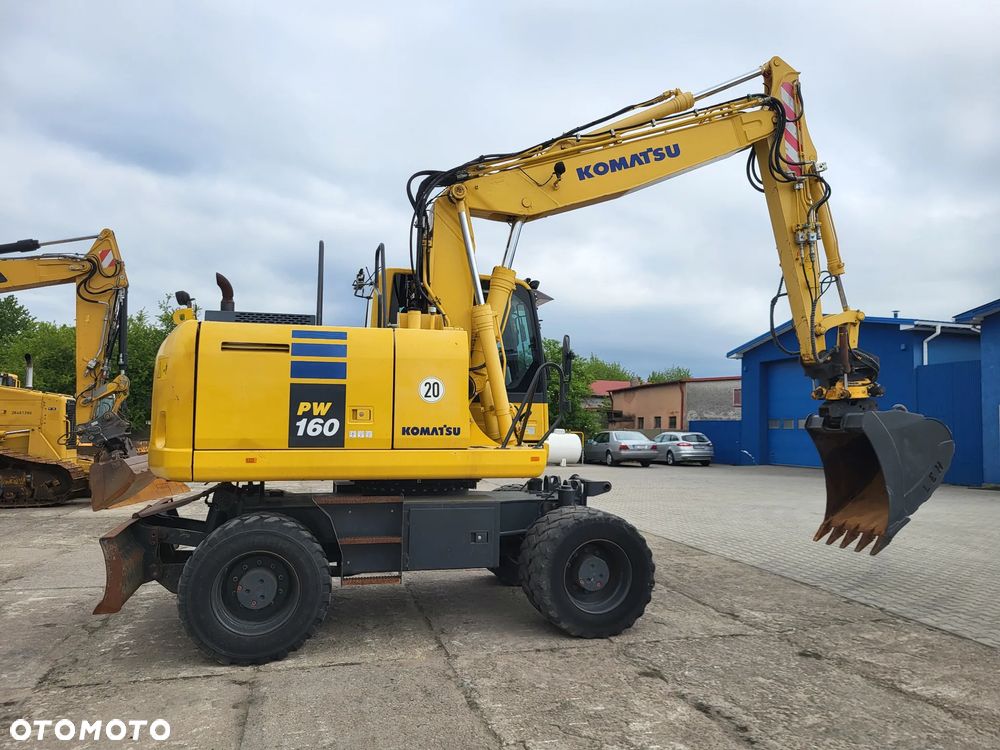 Komatsu PW 160 -10 spr z Niemiec - 7