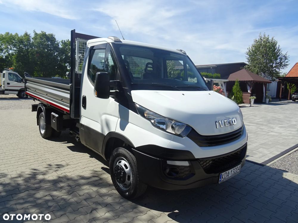 Iveco 35c15 Wywrotka 3-stronna Wzmocnione Resory Klima Hak Oryginał Piękna - 14
