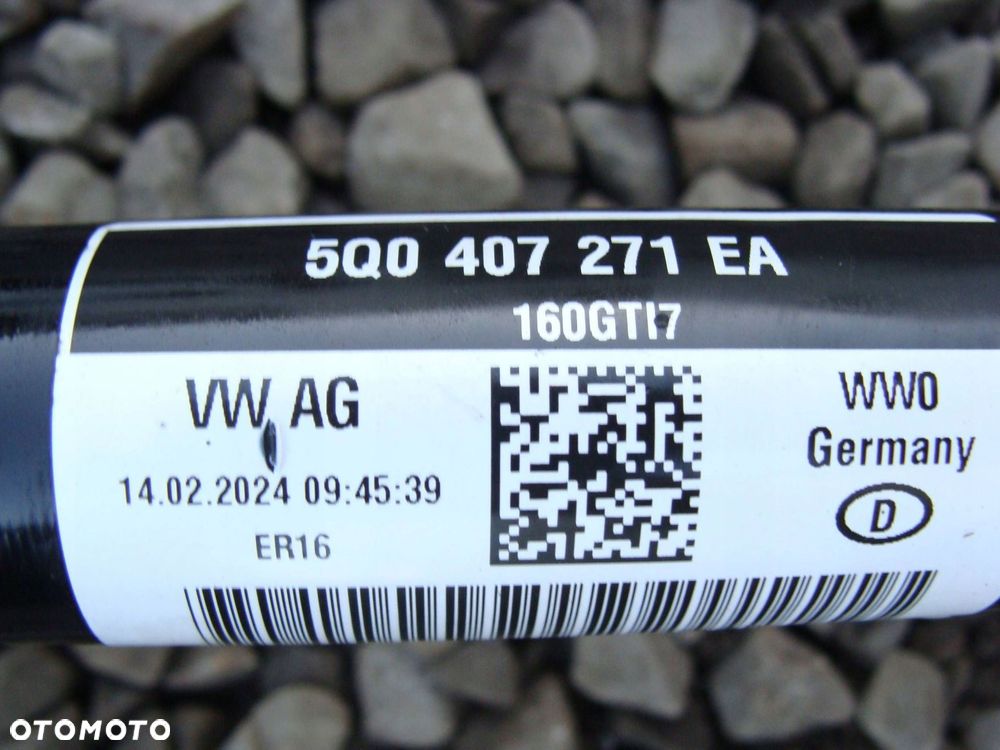 półoś lewa vw seat skoda audi cupra 2.0 tsi 5q0407271ea gti - 4