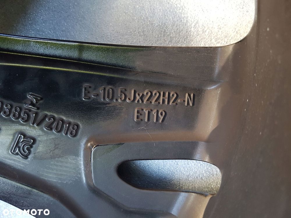 audi a6 c8 rs6 felga aluminiowa 22 cali 10,5j et 19 4k0601025dg - 4