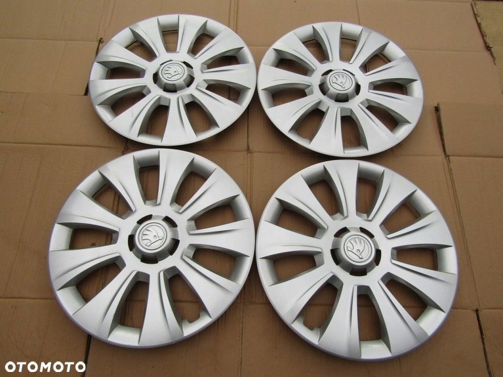 4x Kołpaki 16 Skoda Fabia Octavia I II III IV Kamiq Karoq Scala Superb Yeti - 3