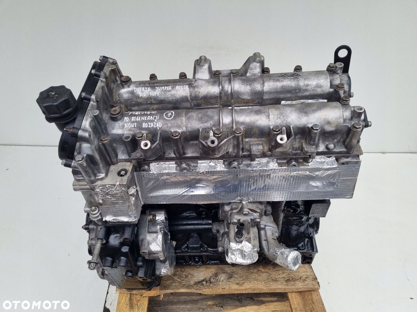 SILNIK PO REGENERACJI Fiat Ducato 3.0 HDI nowy rozrząd F1CE0481D - 1