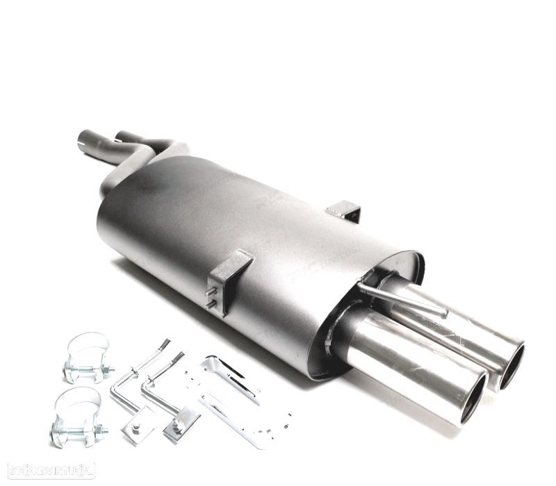 PANELA DE ESCAPE BMW E46 98-07 AÇO - 1