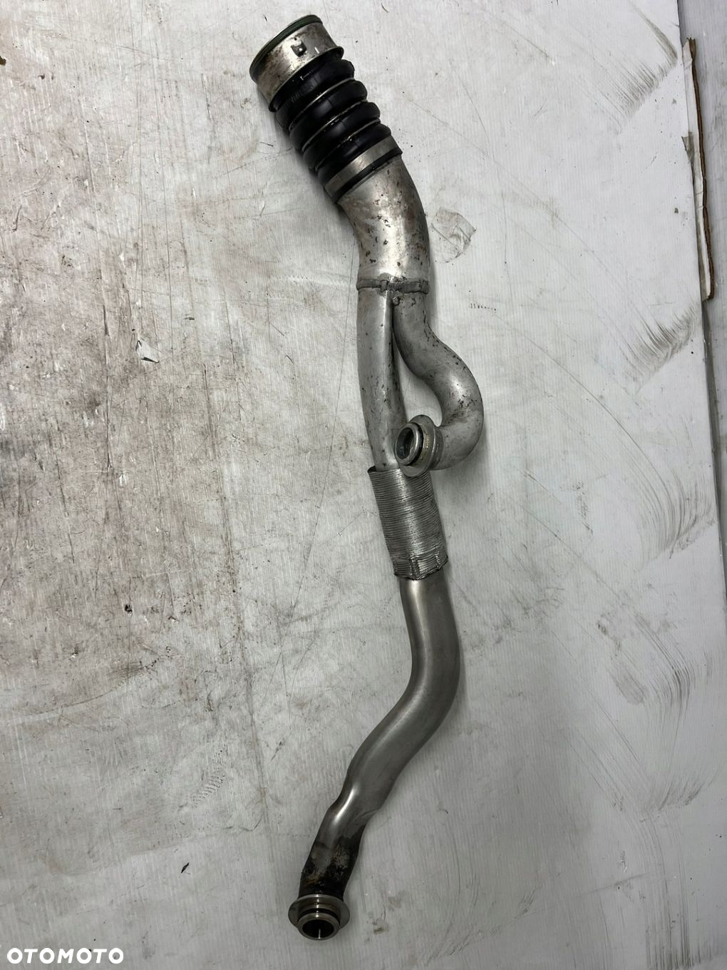 BMW e90 e92 E91 335i n54b30a N54 7556552 przewód rura intercoolera - 4