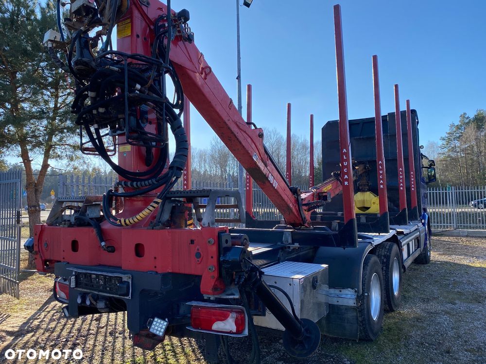 Scania R520 do drzewa lasu - 4