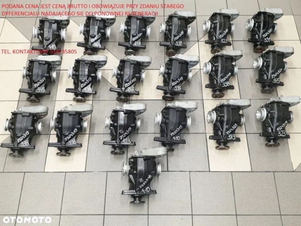 DYFER MOST BMW E87 E90 2,47 3.38 3,64 3,91 4,10 - 6