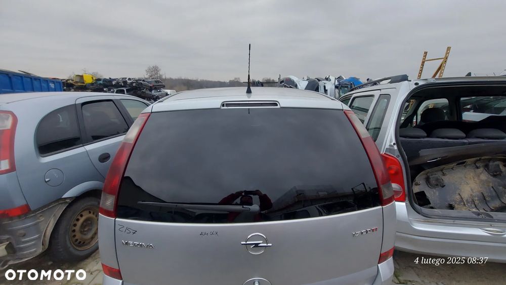 Opel Meriva A klapa tył kolor kod Z157 - 2