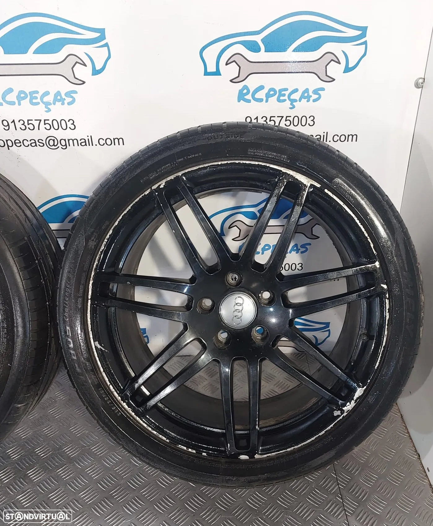 .Conjunto Jantes Originais 21' AUDI Q7 10J ET44 5X130 4L0601025L - 7