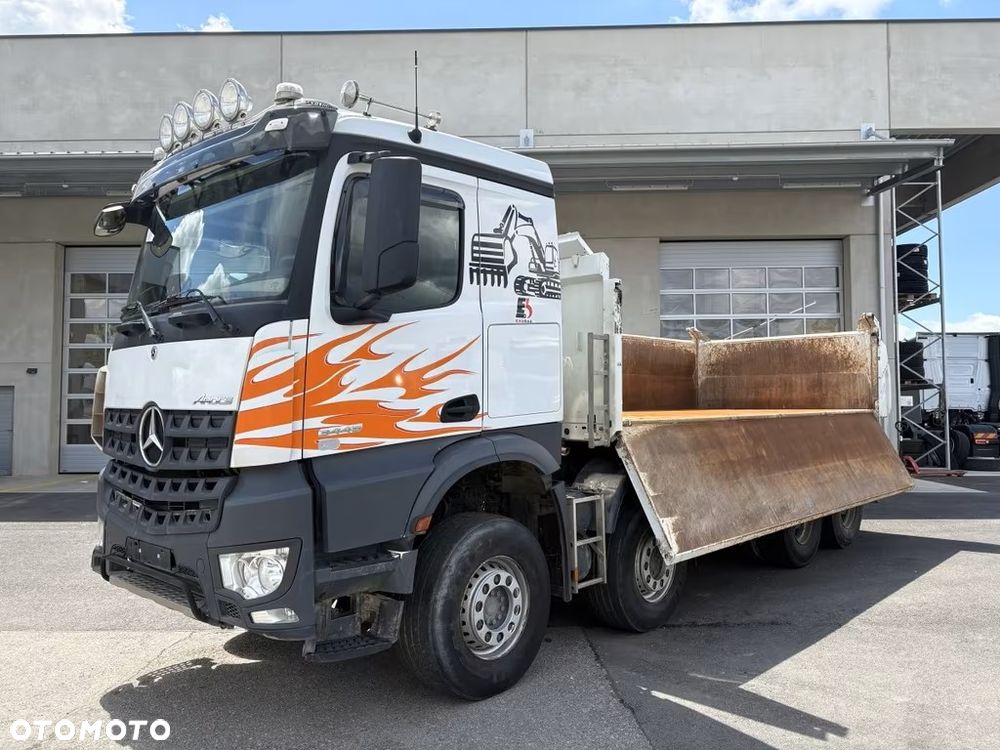 Mercedes-Benz AROCS 3445 8x4 – Wywrotka 3-stronna Meiller Bordmatik / EURO 6 /  143 392 km - 32