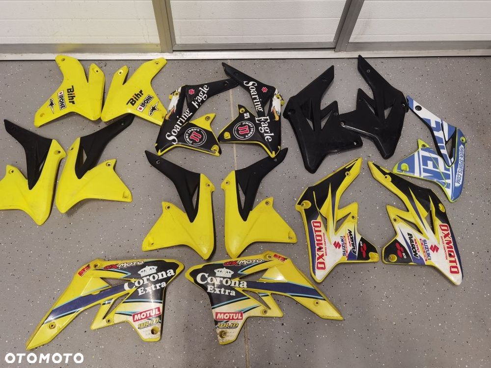 Owiewki boczki plastron osłony SUZUKI RMZ 250/450 wyprzedaż - 1