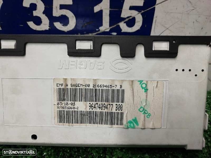 ECRÃ MULTIFUNÇÕES CITROEN C2 2004 -9647409477 - 3