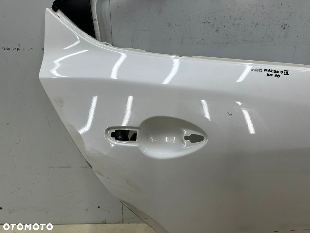 Drzwi Mazda 3 III BM 13-18r. HB Hatchback prawe tylne prawy tył BJS772010 - 4