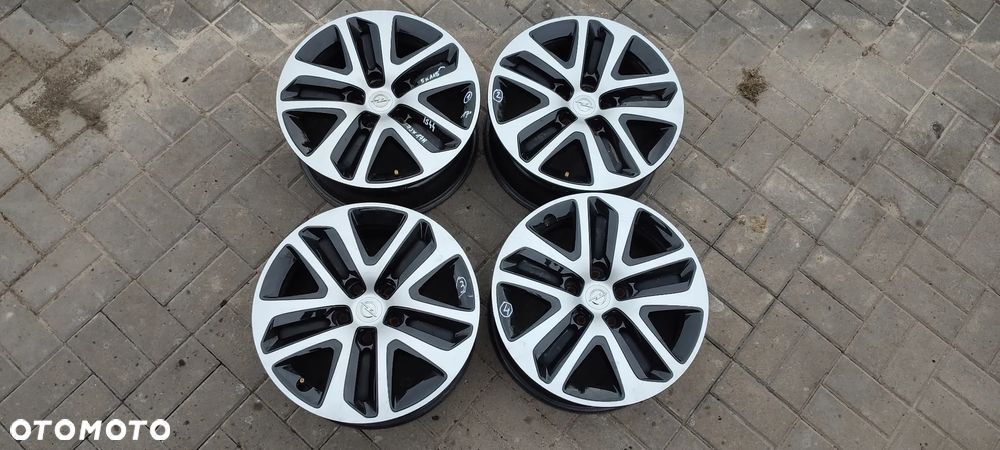 FELGI STRUKTURALNE 5x115 7Jx17 CALI ET44 2170114 + KOŁPAKI  INSIGNIA B ASTRA J K ZAFIRA C STAB BDB KOMPLET - 1