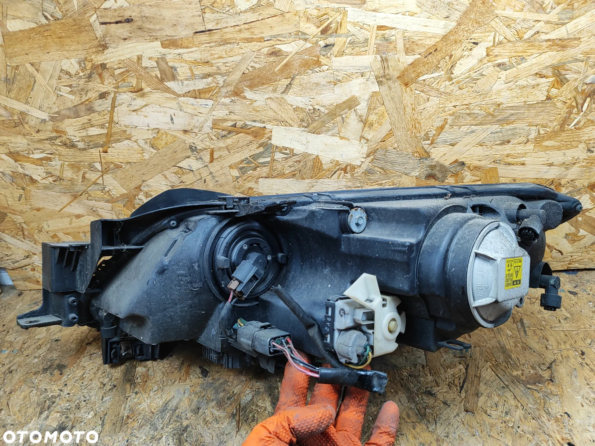 okazja !  lampa przód prawa xenon kompletna UK do MAZDA CX7 CX-7 09-12r lift - 4